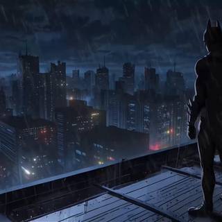 4k rainy city wallpaper