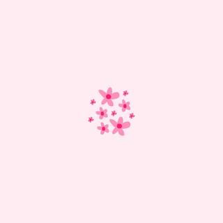 Pink minimalist desktop wallpaper