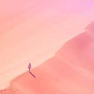 Minimal pink 4k wallpaper