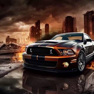 Mustang desktop 4k wallpaper