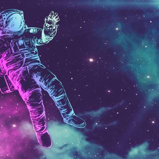 Space laptop 4k wallpaper