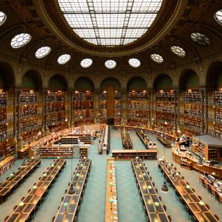 4k bookshelf wallpaper