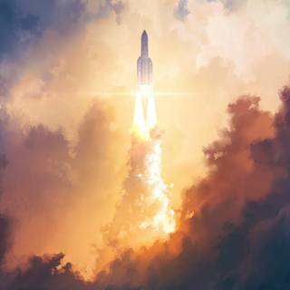 Space ship phone wallpaper