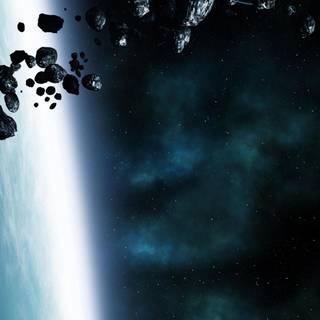 Space ship phone wallpaper