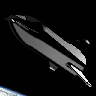 Space ship phone wallpaper