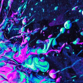 Liquid phone wallpaper