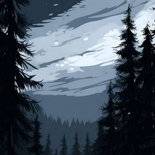 Dark iPhone 15 Pro Max wallpaper