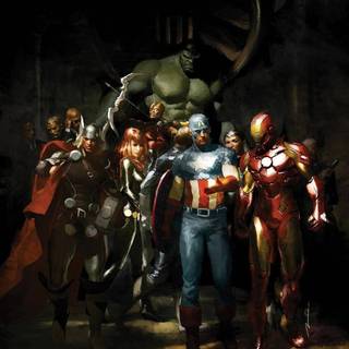 The Avengers phone wallpaper