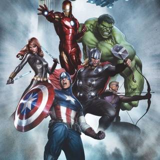 The Avengers phone wallpaper