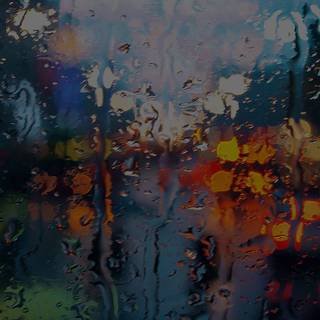 Rainy day iPhone wallpaper