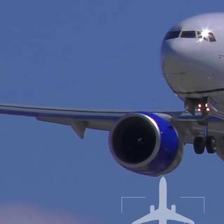 Boeing 777 iPhone wallpaper