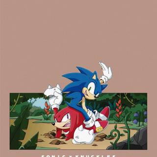 Knuckles iPhone wallpaper