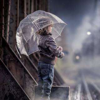 Rainy day iPhone wallpaper