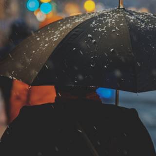 Rainy day iPhone wallpaper