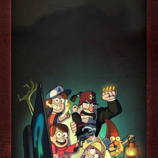Gravity Falls mobile wallpaper