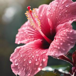 Hibiscus phone wallpaper