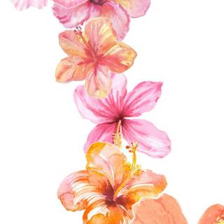 Hibiscus phone wallpaper