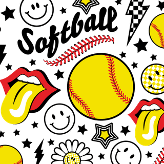Softball preppy wallpaper