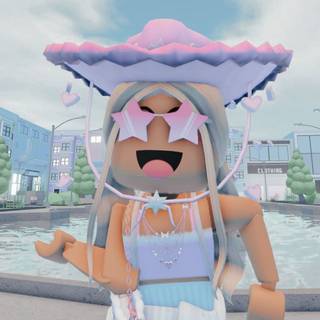 Roblox preppy girl wallpaper