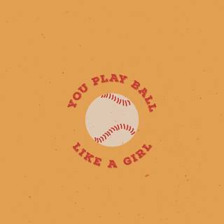 Softball preppy wallpaper
