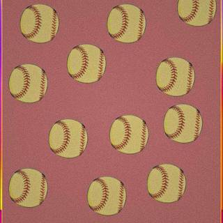 Softball preppy wallpaper
