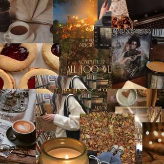 November collage wallpaper