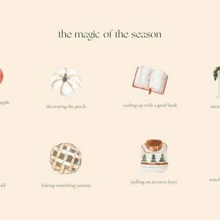 November collage wallpaper