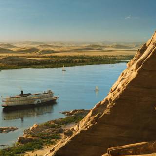 The Nile river wallpaper