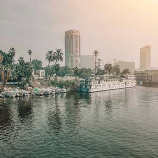 The Nile river wallpaper