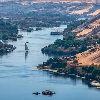 The Nile river wallpaper