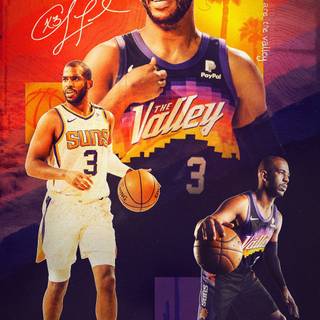 Phoenix Suns Valley iPhone wallpaper
