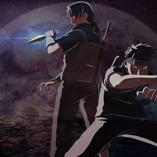 Itachi and Shisui computer wallpaper