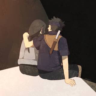 Itachi and Shisui computer wallpaper