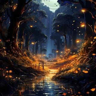 Dark fairy fantasy iPhone wallpaper