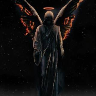 Dark fairy fantasy iPhone wallpaper