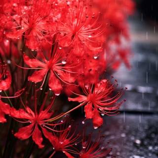 Spider Lily iPhone wallpaper