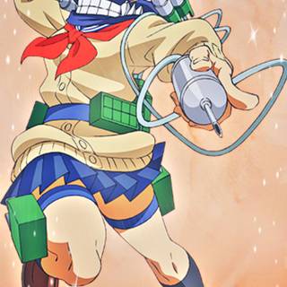 Anime psycho girl wallpaper