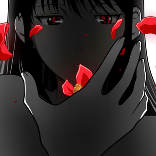 Anime psycho girl wallpaper