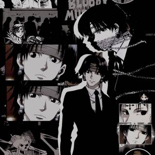 Chrollo Lucilfer aesthetic wallpaper