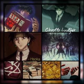 Chrollo Lucilfer aesthetic wallpaper
