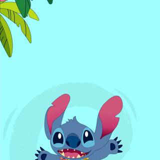 Stitch art wallpaper