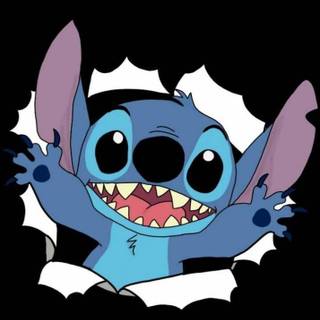 Happy Stitch wallpaper