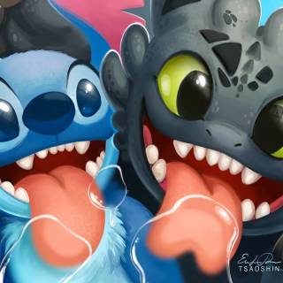 Stitch wallpaper