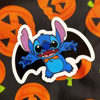 Stitch fall wallpaper