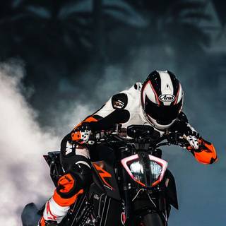 KTM RC drift wallpaper