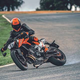KTM RC drift wallpaper