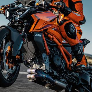 KTM RC drift wallpaper