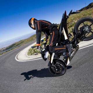 KTM RC drift wallpaper