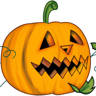Cartoon pumpkin wallpaper