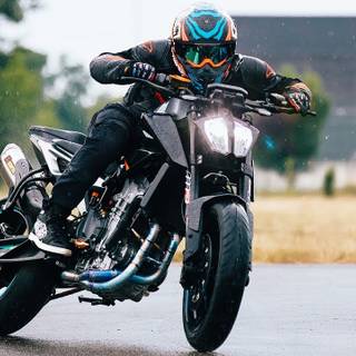 KTM RC drift wallpaper